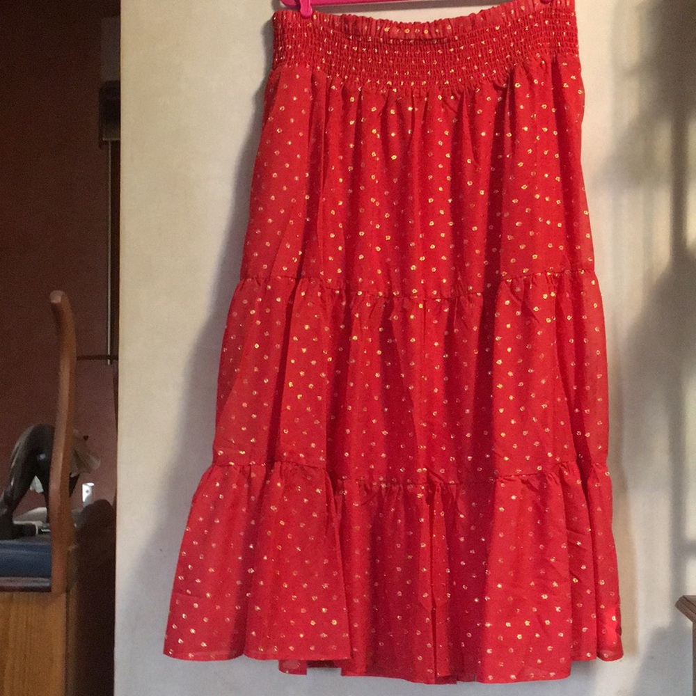 Lane Bryant, tiered skirt